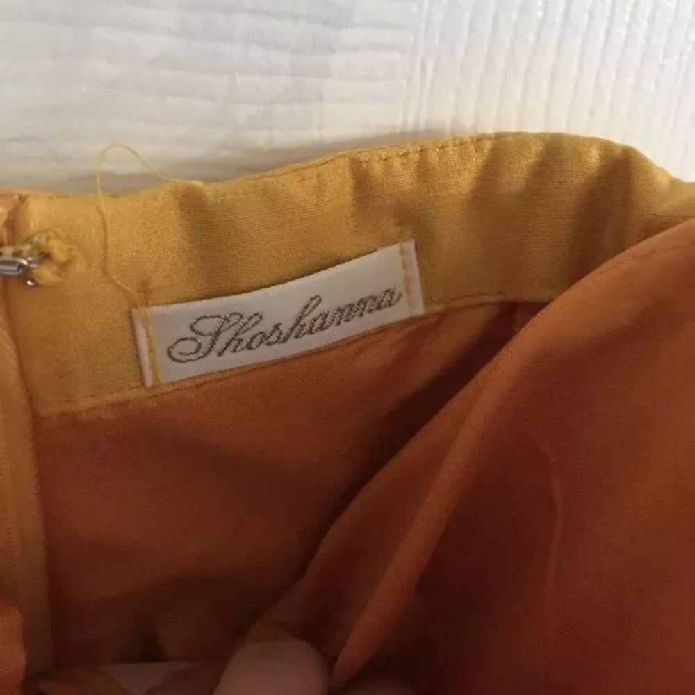 Shoshanna Yellow Strapless Cocktail Dress - Picture 6 of 10